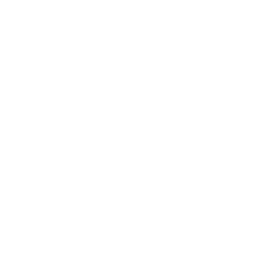 Der stilisierte Anschnitt eines Pferdekopfes in weiß auf transparentem Hintergrund.