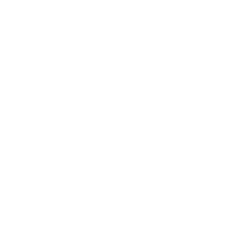 Der stilisierte Anschnitt eines Meerschweinchens in weiß auf transparentem Hintergrund.