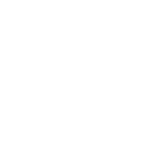 Stilisierter Anschnitt eines Kaninchens in weiß auf transparentem Hintergrund.