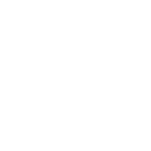 Ein Stilisiertes Bild eines Elefanten in weiß auf transparentem Hintergrund.